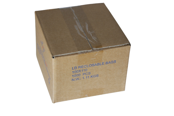 Mini Grip Bag 100mm x 110mm - Box of 1000 bags