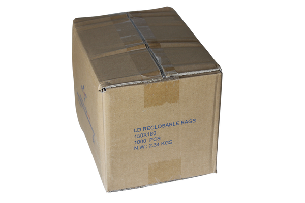 Mini Grip Bag 150mm x 180mm - Box of 1000 bags