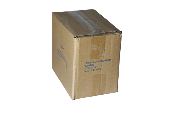 Mini Grip Bag 200mm x 200mm - Box of 1000 bags