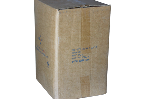 Mini Grip Bag 400mm x 500mm - Box of 1000 bags